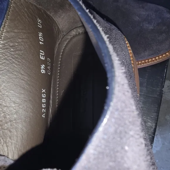 Gray Chukka Boots Suede Style