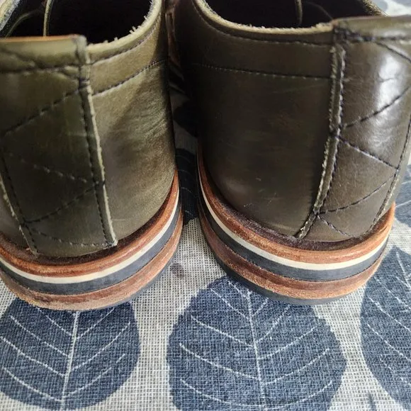 Green Leather Shoes