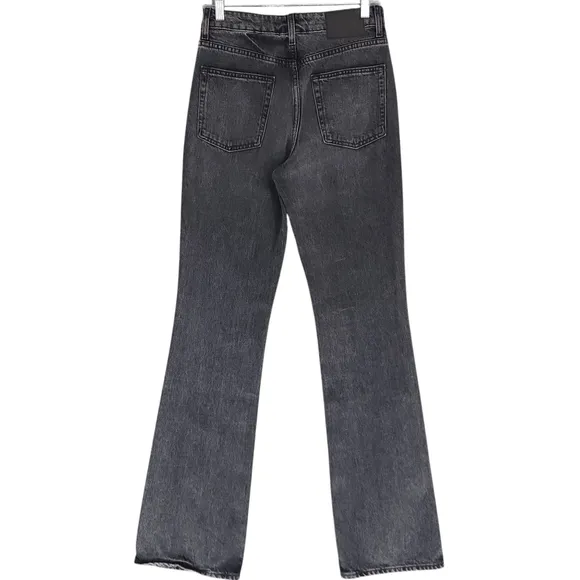 GRLFRND Women's Boot Cut Jeans - Black