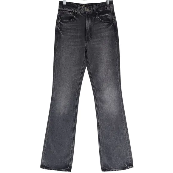 GRLFRND Women's Boot Cut Jeans - Black