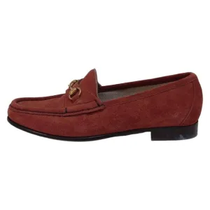 GUCCI - Brown Suede Women's Shoes 107-051025