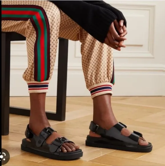 Gucci Isla Rubber Sandals