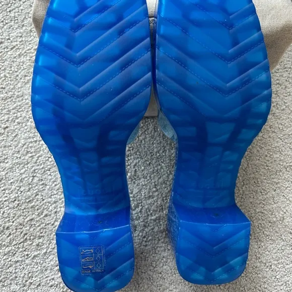 Gucci rubber sandals NWT