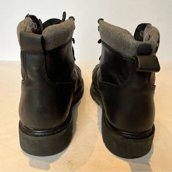 Harley-Davidson Men's Black Motorcycle Boots Size 12M  Lace-UP
