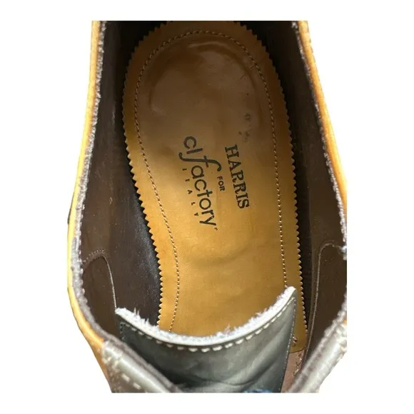 Harris Handmade Italian Leather Oxford Brogue 8 40