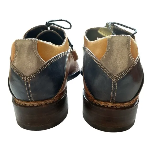 Harris Handmade Italian Leather Oxford Brogue 8 40