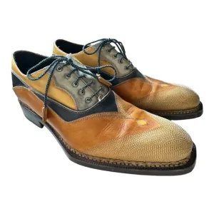 Harris Handmade Italian Leather Oxford Brogue 8 40