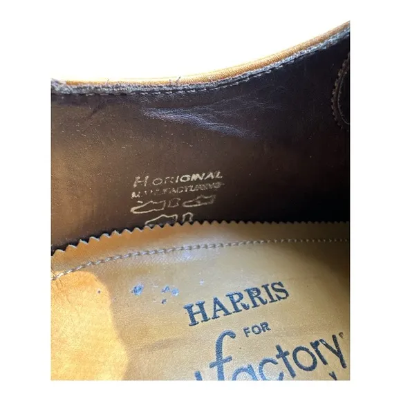 Harris Handmade Italian Leather Oxford Brogue 8 40
