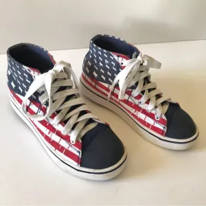 Heelys Hustle Flag Shoes Youth Size 4