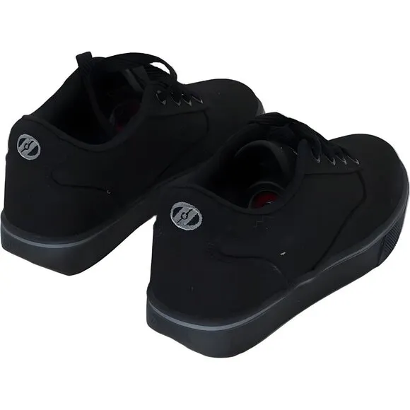 Heelys Launch Kids Roller Skate Shoe, Black Canvas, Size 13 Little Kid