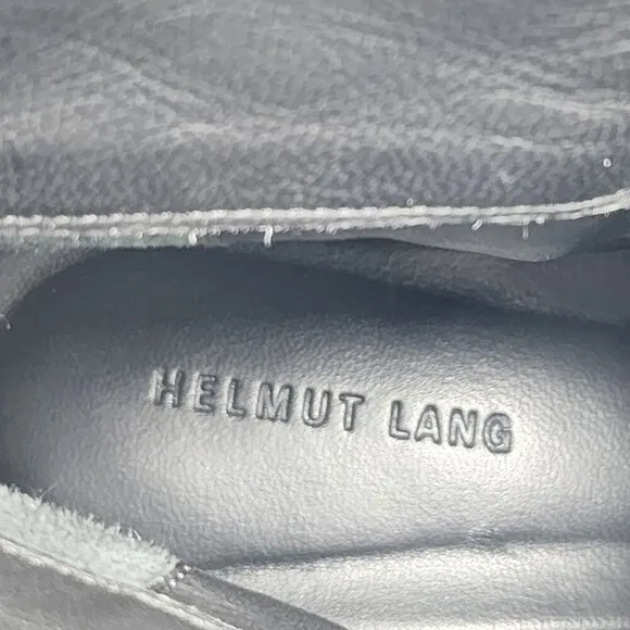 HELMUT NWOB LANG Gray Suede Ankle Boots