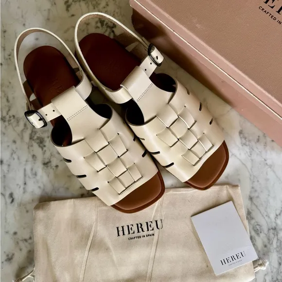 HEREU Mayol Calfskin Fisherman Sandals