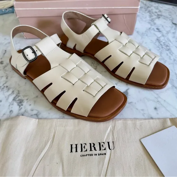 HEREU Mayol Calfskin Fisherman Sandals