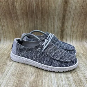Hey Dude Shoes Wendy Sox Women’s Size 7 Dark Gray Shoes Slip On‎ Loafer