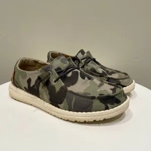 Hey Dude Women’s Wendy Camo Slip On Casual Shoes Size: 6