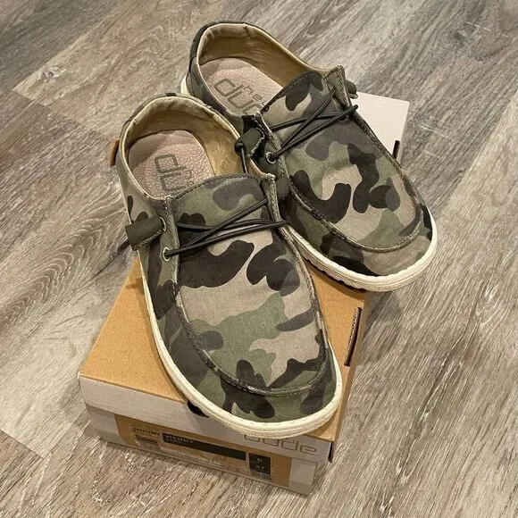 Hey Dude Women’s Wendy Camo Slip On Casual Shoes Size: 6