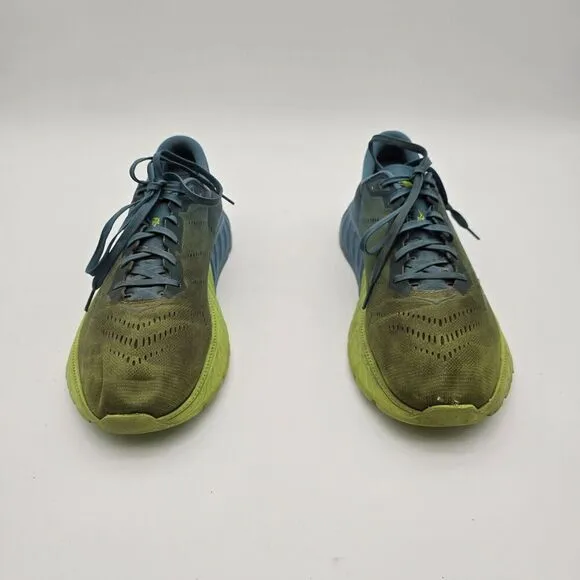 Hoka Mach 2 Mens 11.5 46 Green Blue Shoes Sneaker Athletic Training Running