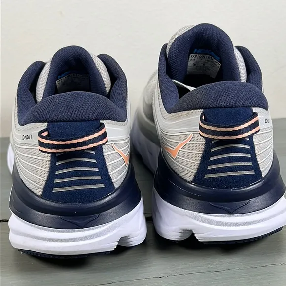 HOKA Men's Athletic Running Shoes - Gray and White.                   order (71)