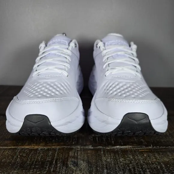 Hoka One One Bondi SR Slip Resist Womens Size 10 Running Kitchen Shoes White