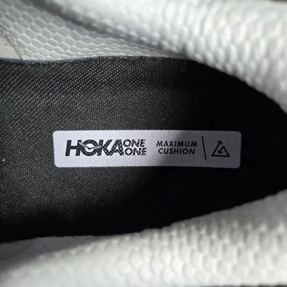 Hoka One One Bondi SR Slip Resist Womens Size 10 Running Kitchen Shoes White