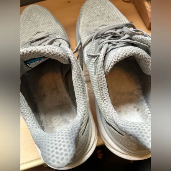 Hoka One One Clifton 9 Gray  Mens Size 12D No shoe templates