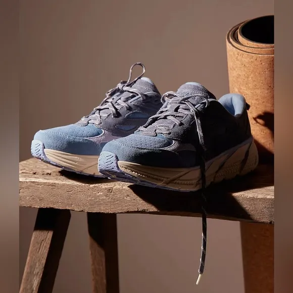 Hoka One One x Free People Movement Clifton 9 L Suede Women’s Shoes