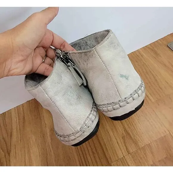 House of Harlow Mara Skull Moccasin Boots 7.5