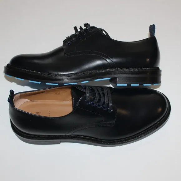HUGO BOSS ROYAL BLACK LACE UP DERBY SHOES US 7.5/ UK 6.5