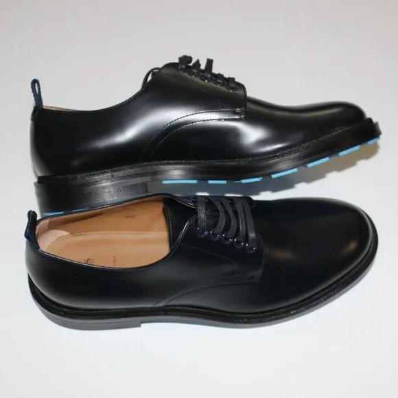 HUGO BOSS ROYAL BLACK LACE UP DERBY SHOES US 7.5/ UK 6.5