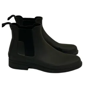 Hunter Black Rubber Rain Boots - Almost New - Men’s 10