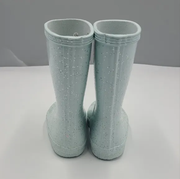 Hunter Kids first classic glitter rain boot size 8/9