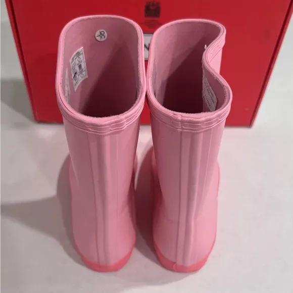 Hunter Kids First Classic Rain Boots Blush Pink Shiver Little Kids 2 M NIB