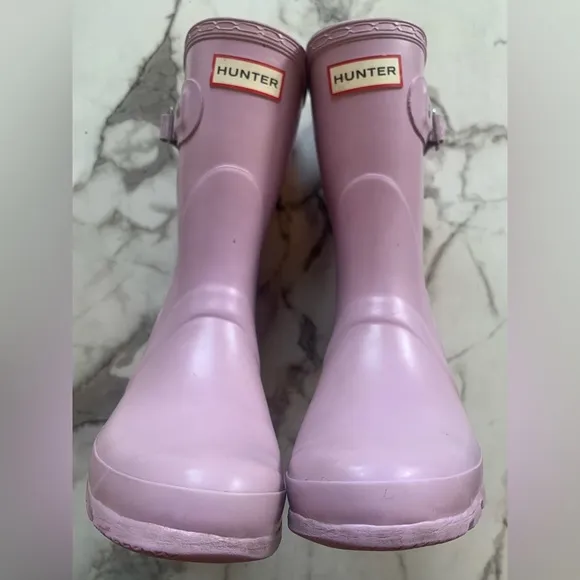 HUNTER Lilac Rain Boots- 6M(SEE ACTUAL PHOTOS)