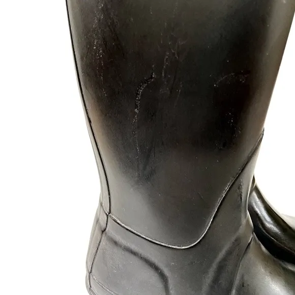 Hunter Original Gloss W23616 Rubber Boots Size Female 6 in Black