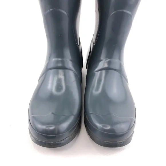 Hunter Original Tall Gloss Rubber Wellington Rain Boots 7