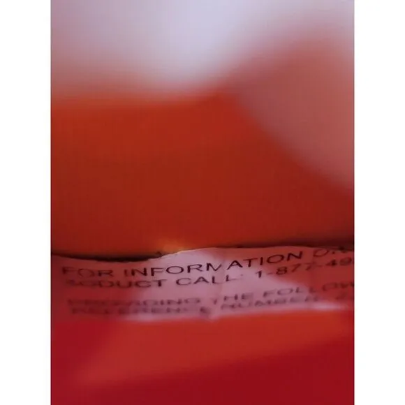 Hunter Youth Kids 4/5 Original Gloss Bright Orange Rubber Wellies Rain‎ Boots