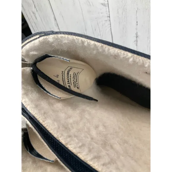 ILSE JOCOBSEN HORNBECK Lace up Rubber Boots Navy Blue SZ 44