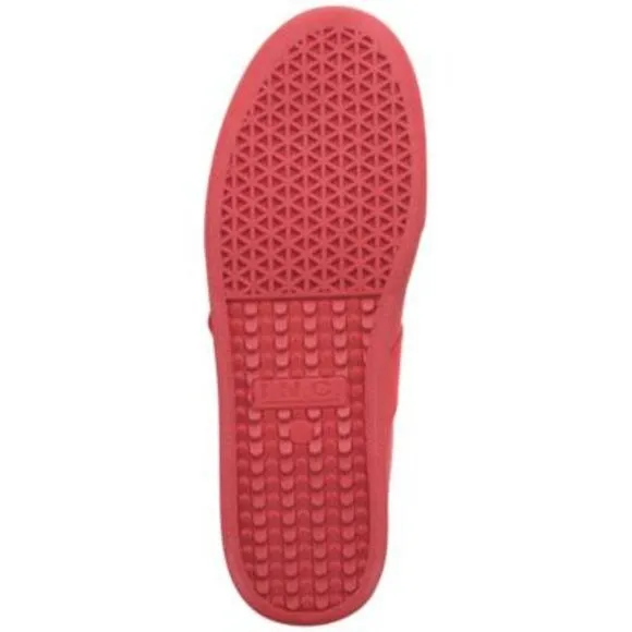 INC Mens Red Padded Harlan Round Toe Platform Athletic Sneakers Shoes 10 M