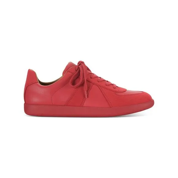 INC Mens Red Padded Harlan Round Toe Platform Athletic Sneakers Shoes 10 M