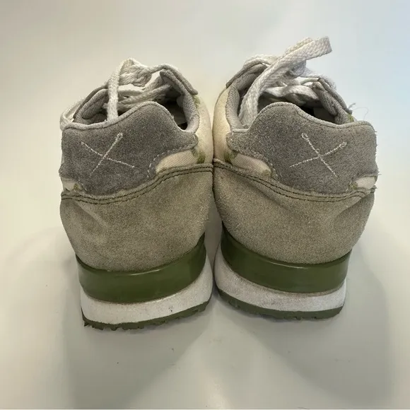 Inkkas Prickly Pear Jogger Shoes Ladies Size Women's Size 8 Cactus Green Leather
