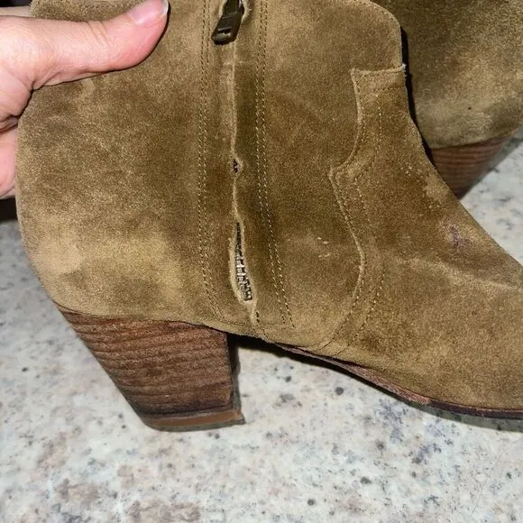Isabel Marant dewina suede western boots