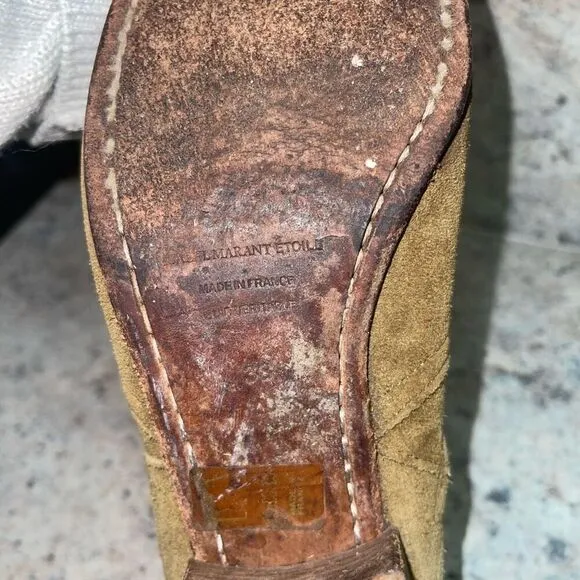 Isabel Marant dewina suede western boots