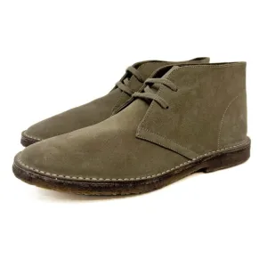 J Crew 1990 MacAlister Suede Lace up Chukka Boots Anchor Gray Italy