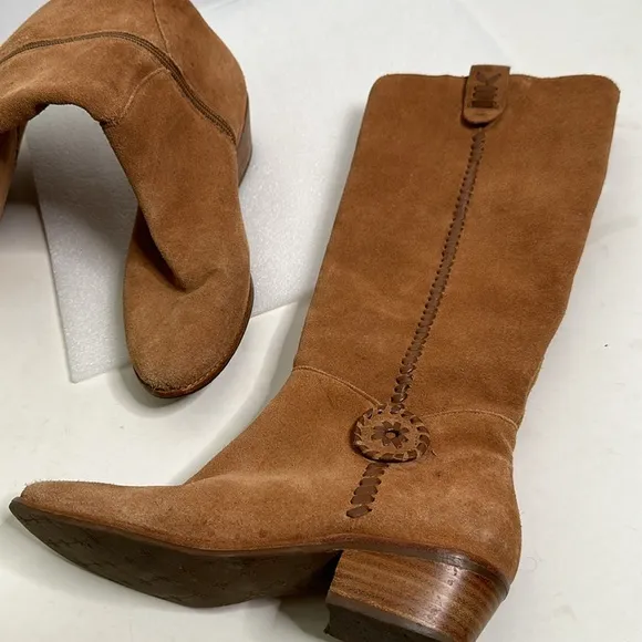Jack Ragers sawyer brown suede boots size 8