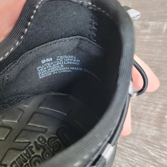 JBU By Jambu Black Tex Shoes Size 9