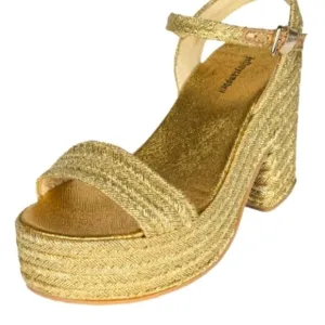Jeffrey Campbell Asueto raffia platform espadrille EU size 40