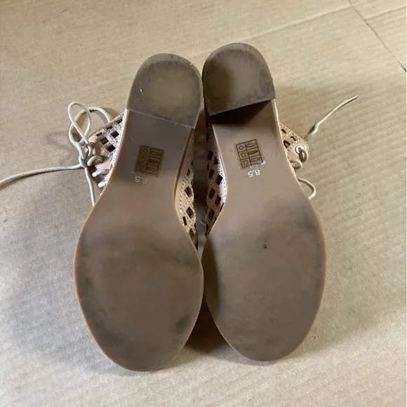 Jeffrey Campbell Cors Cut 2 Laser Block Heels size 8.5