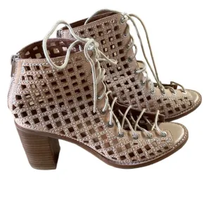 Jeffrey Campbell Cors Cut 2 Laser Block Heels size 8.5