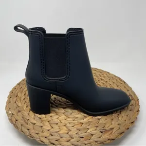 JEFFREY CAMPELL Heeled Chelsea Rubber Boots Size 8