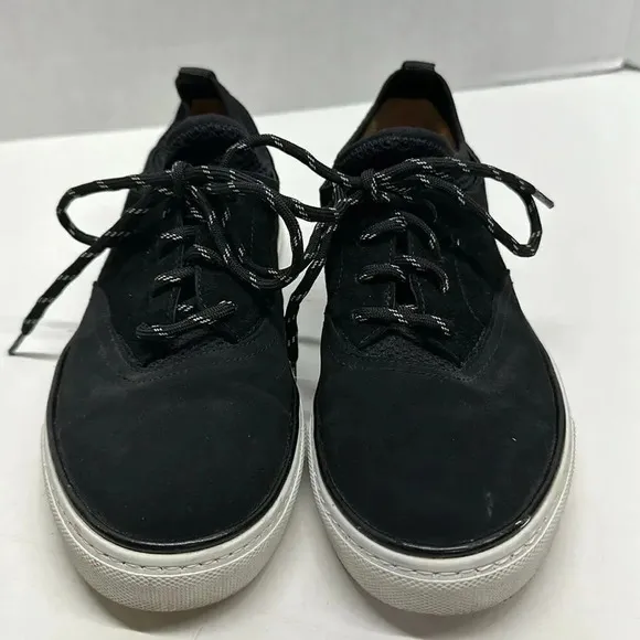 Jenni Kayne Sneaker Trainer Shoes Suede Lace Up Black White Size EU 38 US 8